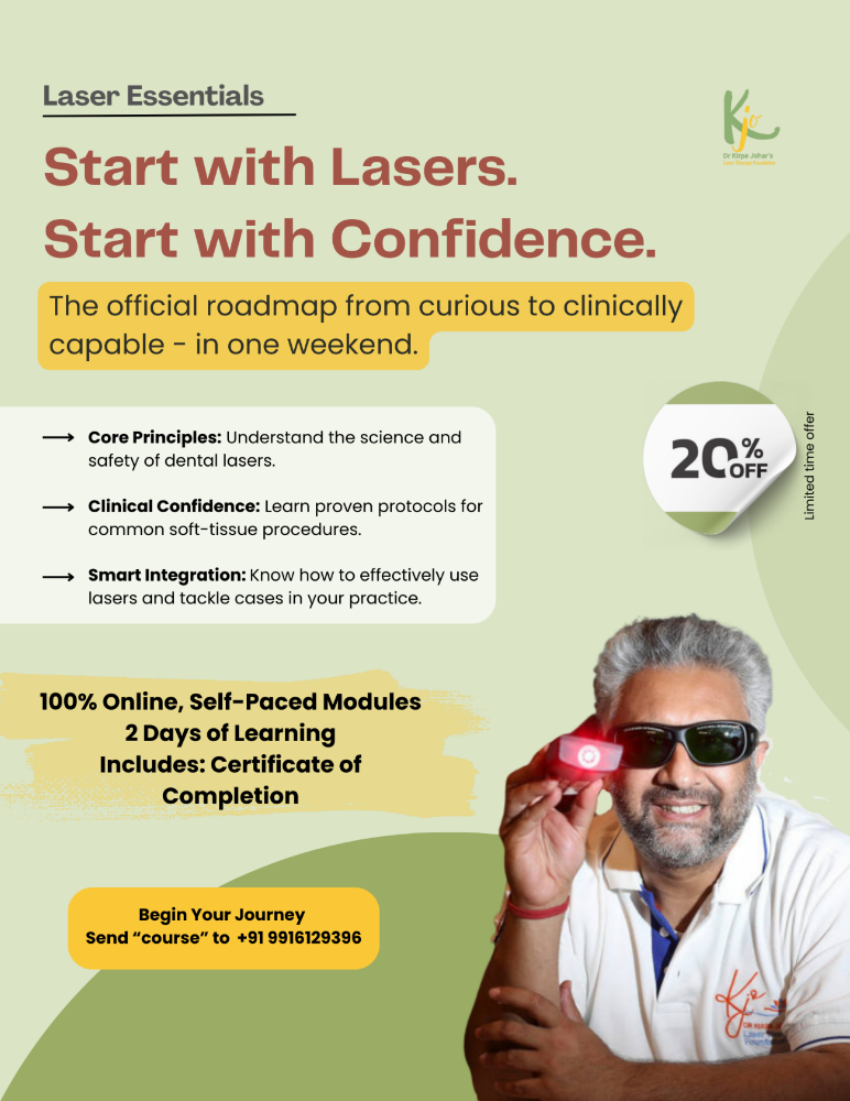Certificate Course: Laser Dentistry Essentials